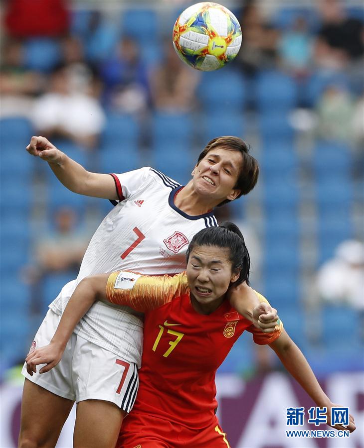（女足世界杯）（10）足球——B组：中国队战平西班牙队